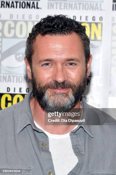 Jason O'Mara attends the 'The Man In The High Castle' Press Line during Comic-Con International 2018 at Hilton Bayfront on July 21, 2018 in San...