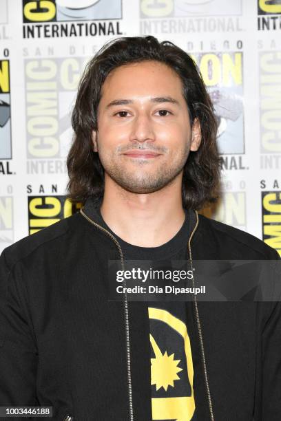 Jesse Rath attends the 'Supergirl' Press Line during Comic-Con International 2018 at Hilton Bayfront on July 21, 2018 in San Diego, California.