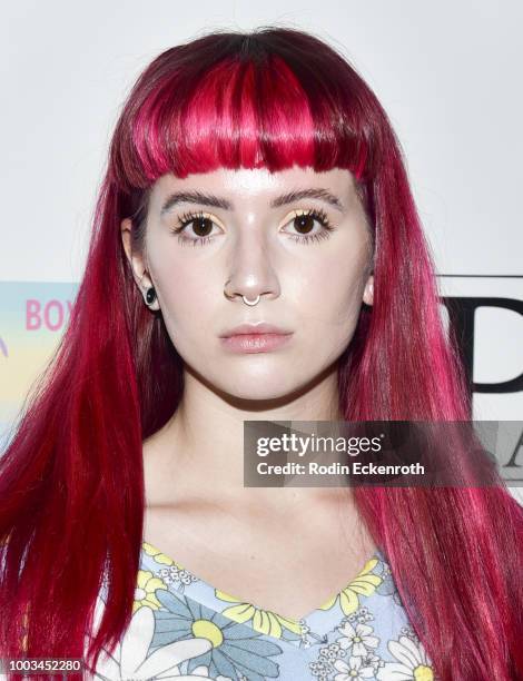 Sage Charmaine attends the Boys of Summer Tour Kick Off Show at Whisky a Go Go on July 21, 2018 in West Hollywood, California.