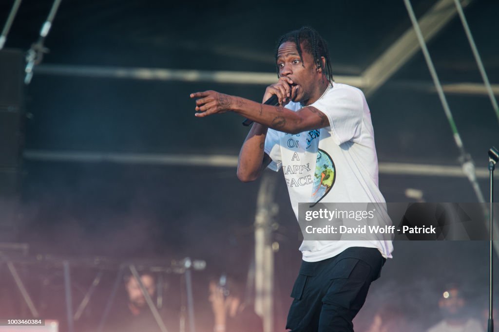 2nd Lollapalooza Festival At Hippodrome de Longchamp In Paris: Day One