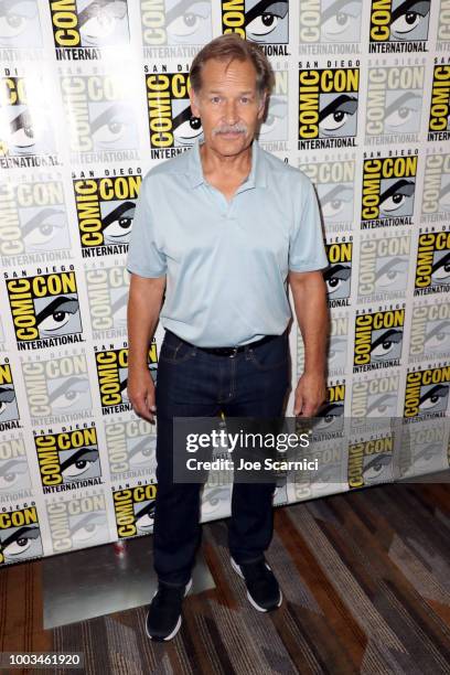 James Remar attends the 'Black Lightning' Press Line during Comic-Con International 2018 at Hilton Bayfront on July 21, 2018 in San Diego, California.