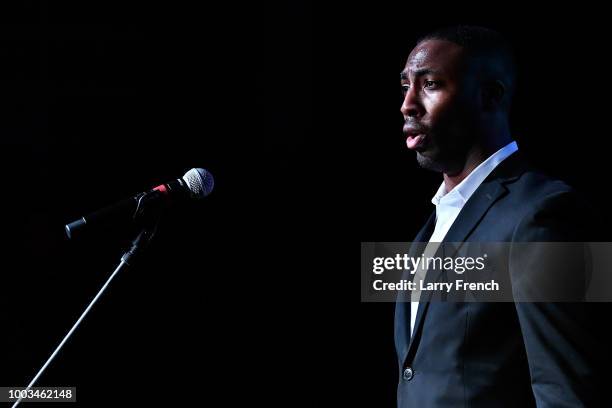 Singer Darrick Speller appears on Closing Night: Fair Housing Act - 50 Years On at the March On Washington Film Festival on July 21, 2018 in...