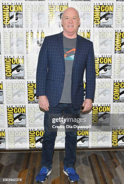 Tom Kelly attends the 'The Purge' Press Line during Comic-Con International 2018 at Hilton Bayfront on July 21, 2018 in San Diego, California.