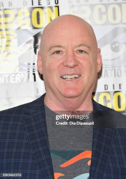 Tom Kelly attends the 'The Purge' Press Line during Comic-Con International 2018 at Hilton Bayfront on July 21, 2018 in San Diego, California.