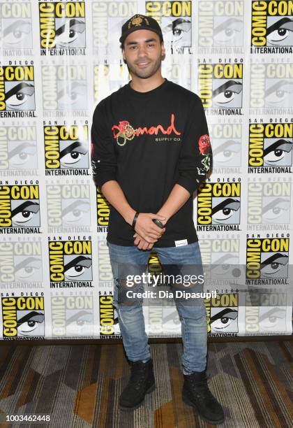 Gabriel Chavarria attends the 'The Purge' Press Line during Comic-Con International 2018 at Hilton Bayfront on July 21, 2018 in San Diego, California.