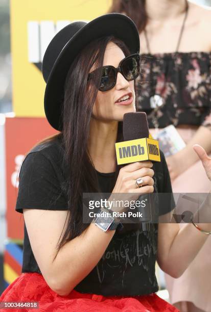 Actor Katie McGrath attends the #IMDboat At San Diego Comic-Con 2018: Day Three at The IMDb Yacht on July 21, 2018 in San Diego, California.