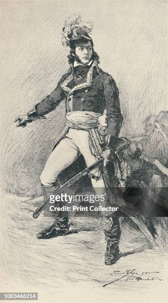 General Bathélemy-Catherine Joubert', 1790s, . Engraving after sketch by Eric Pape, after the portrait by François Bouchot. French General Barthélemy...