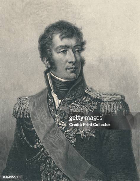 Marshal August-Frédéric-Louis Viesse De Marmont, Duke of Ragusa', circa 1810, . Auguste Frédéric Louis Viesse de Marmont was a French general and...