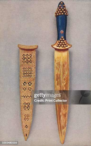 Oldest Known Examples of the Goldsmith's Art: Masterpieces of Sumerian Culture', circa 1935. From Our Wonderful World, Volume I, edited by J.A....