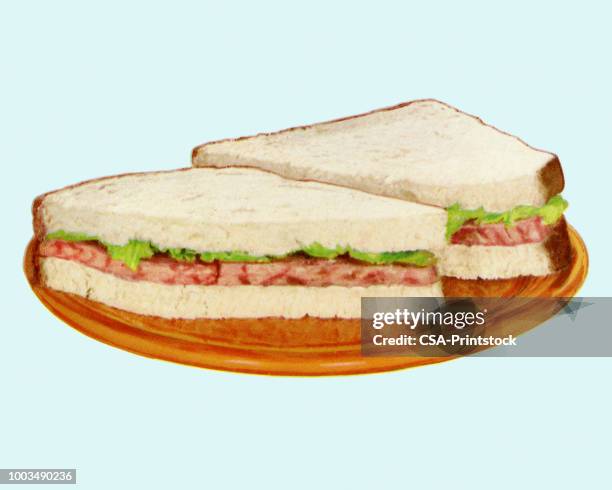 sandwich - delicatessen stock illustrations