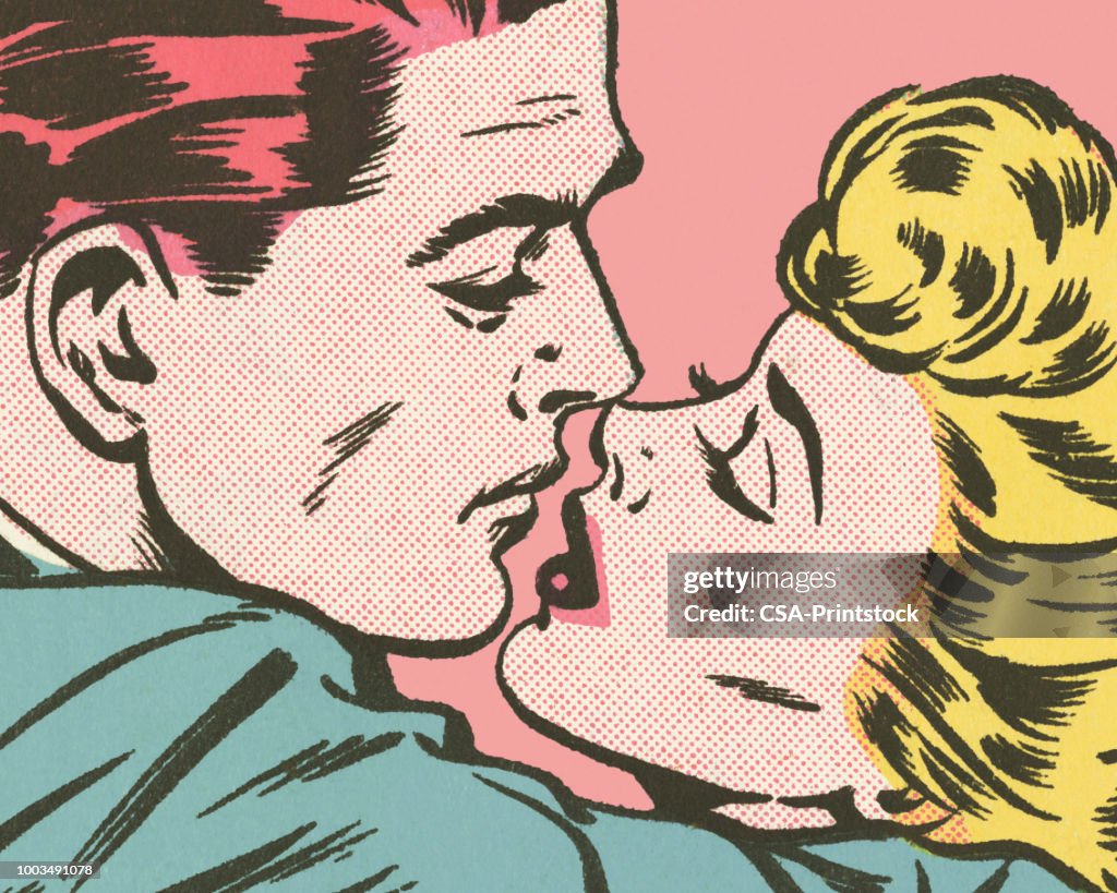 Couple Kissing