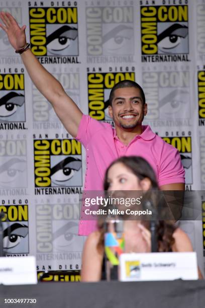 Rick Gonzalez walks onstage at the "Arrow" Special Video Presentation and Q&A during Comic-Con International 2018 at San Diego Convention Center on...