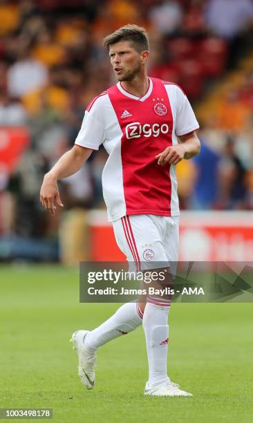 Klass Jan Huntelaar of Ajax during the Pre Season Friendly between Wolverhampton Wanderers and Ajax at Banks' Stadium on July 19, 2018 in Walsall,...