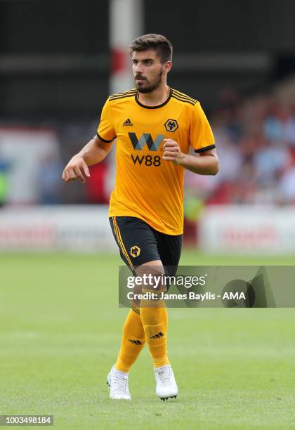 Ruben Neves of Wolverhampton Wanderers during the Pre Season Friendly between Wolverhampton Wanderers and Ajax at Banks' Stadium on July 19, 2018 in...