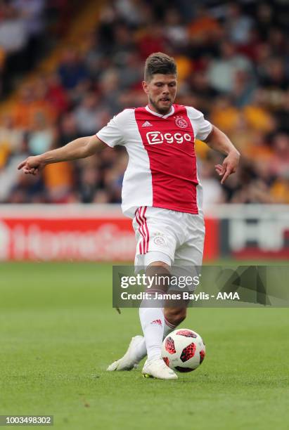 Klass Jan Huntelaar of Ajax during the Pre Season Friendly between Wolverhampton Wanderers and Ajax at Banks' Stadium on July 19, 2018 in Walsall,...