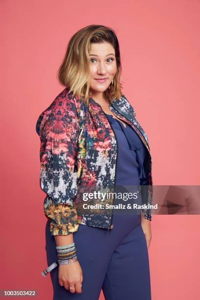 Deborah Baker Jr. From IFC's 'Stan Against Evil' poses for a portrait at the Getty Images Portrait Studio powered by Pizza Hut at San Diego 2018...