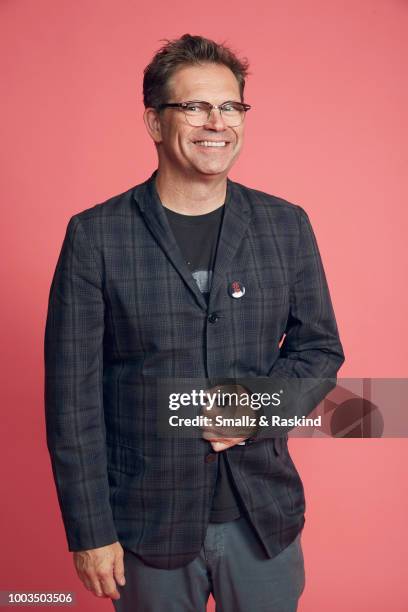 Dana Gould from IFC's 'Stan Against Evil' poses for a portrait at the Getty Images Portrait Studio powered by Pizza Hut at San Diego 2018 Comic Con...