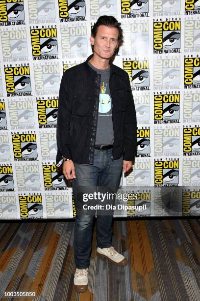 George Griffith attends the 'Twin Peaks' Press Line during Comic-Con International 2018 at Hilton Bayfront on July 21, 2018 in San Diego, California.