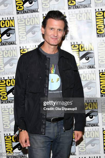 George Griffith attends the 'Twin Peaks' Press Line during Comic-Con International 2018 at Hilton Bayfront on July 21, 2018 in San Diego, California.