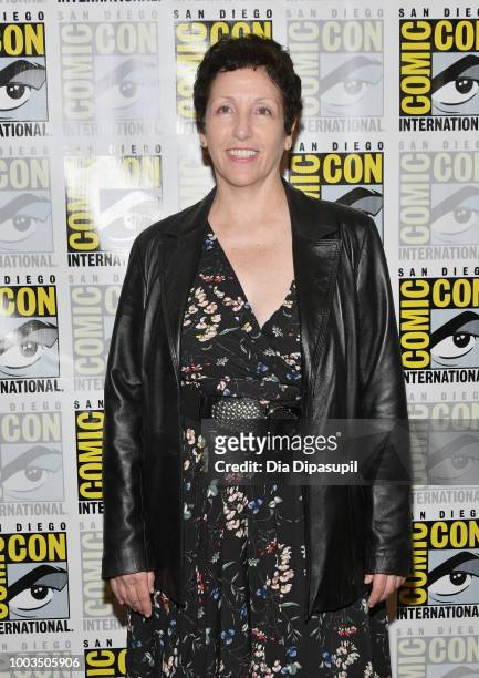 Sabrina S. Sutherland attends the 'Twin Peaks' Press Line during Comic-Con International 2018 at Hilton Bayfront on July 21, 2018 in San Diego,...