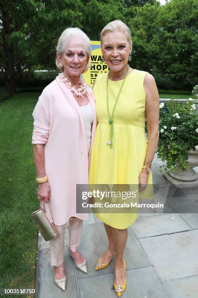 Ann Grimm and Audrey Gruss during the Audrey Gruss And Michael Irving Host Kick Off Cocktail For Third Annual Walk Of Hope + 5K Run at Fairwind on...