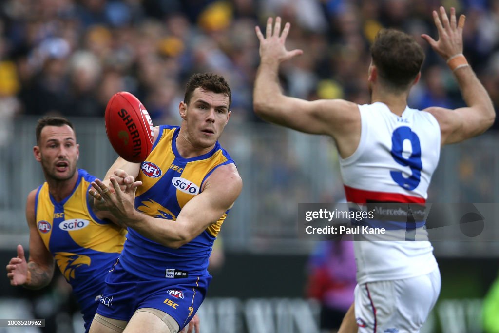 AFL Rd 18 - West Coast v Western Bulldogs