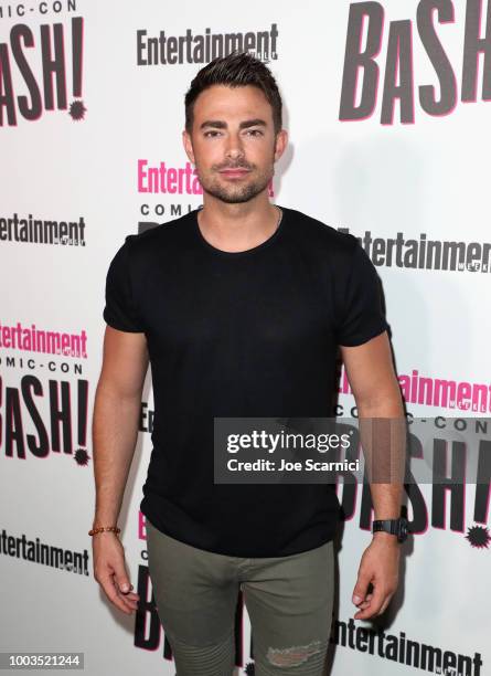 Jonathan Bennett attends Entertainment Weekly's Comic-Con Bash held at FLOAT, Hard Rock Hotel San Diego on July 21, 2018 in San Diego, California...