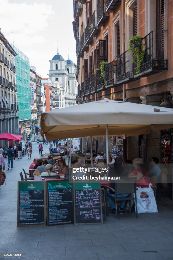 Street-Café in Madrid