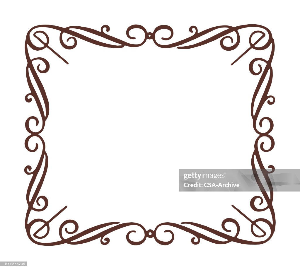 An Open Rectangle Open Rectangle Border High-Res Vector Graphic - Getty Images