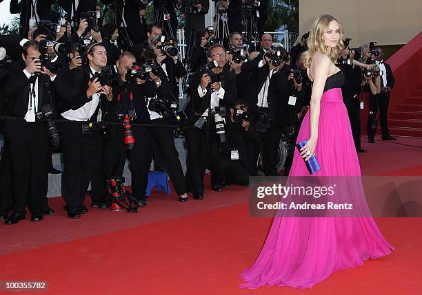 Actress Diane Kruger attends the Palme d'Or Award Closing Ceremony held at the Palais des Festivals during the 63rd Annual Cannes Film Festival on...