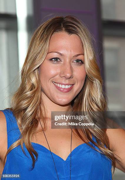 Singer Colbie Caillat attends the VH1 Save The Music Foundation Summer Kick-Off Party benefit at the W Hoboken on May 23, 2010 in Hoboken, New Jersey.