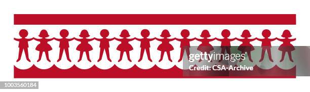 child border - kids border stock illustrations