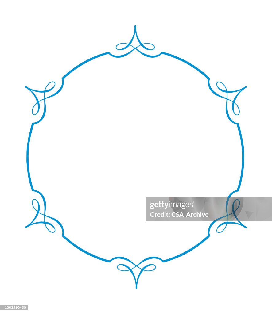 Clean Rounded Border Round Fine Border High-Res Vector Graphic - Getty Images