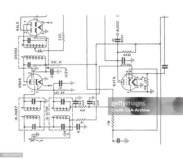 electric circuitry - circuit board stock illustrations