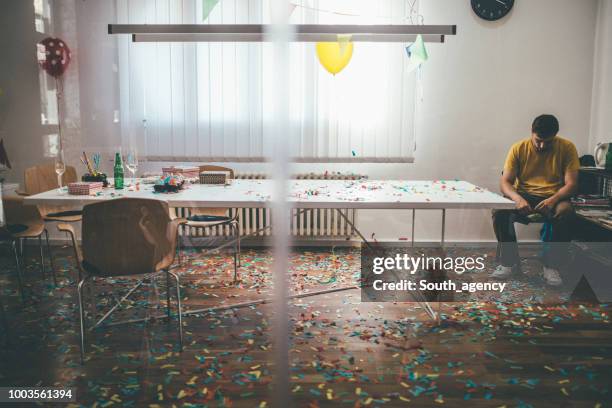 messy office - after party inside stock pictures, royalty-free photos & images