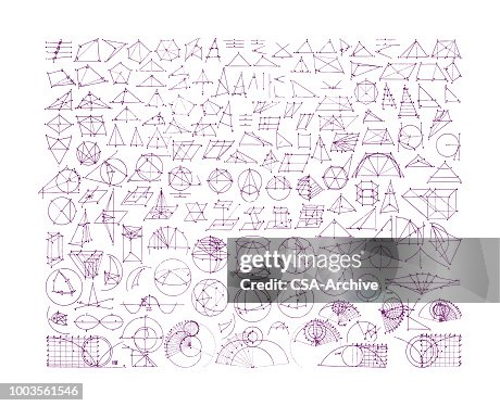 Multiple Line Drawings High-Res Vector Graphic - Getty Images
