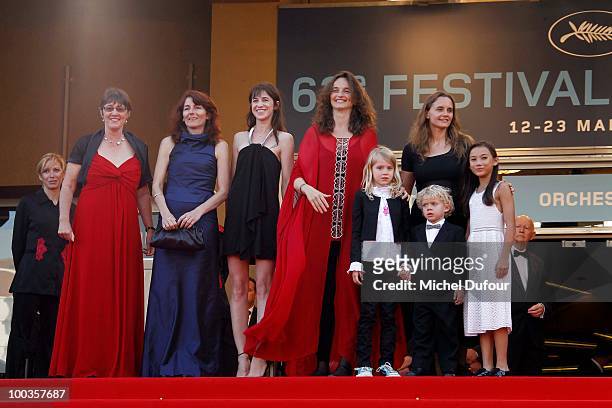 Sue Taylor, Yael Fogiel, Charlotte Gainsbourg, Julie Bertucelli, Guest, Yael Fogiel, Gabriel Gotting, Morgana Davies and Zoe Boe attend 'The Tree'...