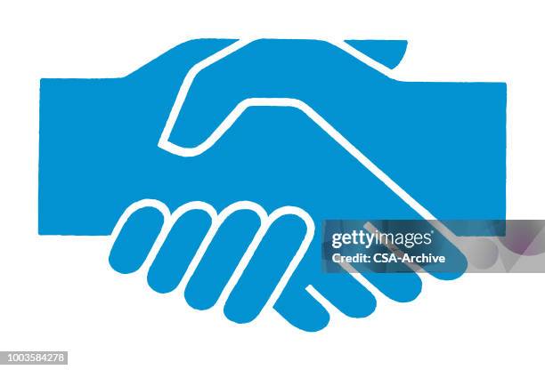 handshake - handshake icon stock illustrations