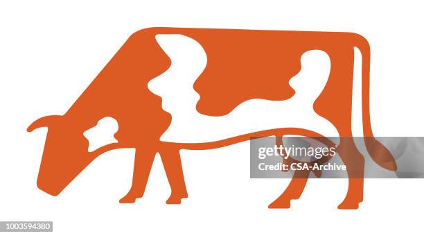 kuh - cattle stock-grafiken, -clipart, -cartoons und -symbole