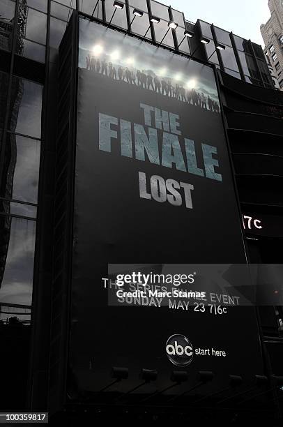 "Lost" Series Finale in Times Square on May 23, 2010 in New York City.