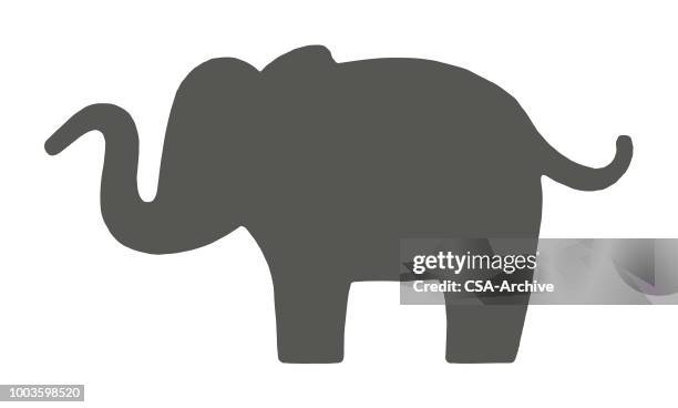 elephant - political party icon stock illustrations