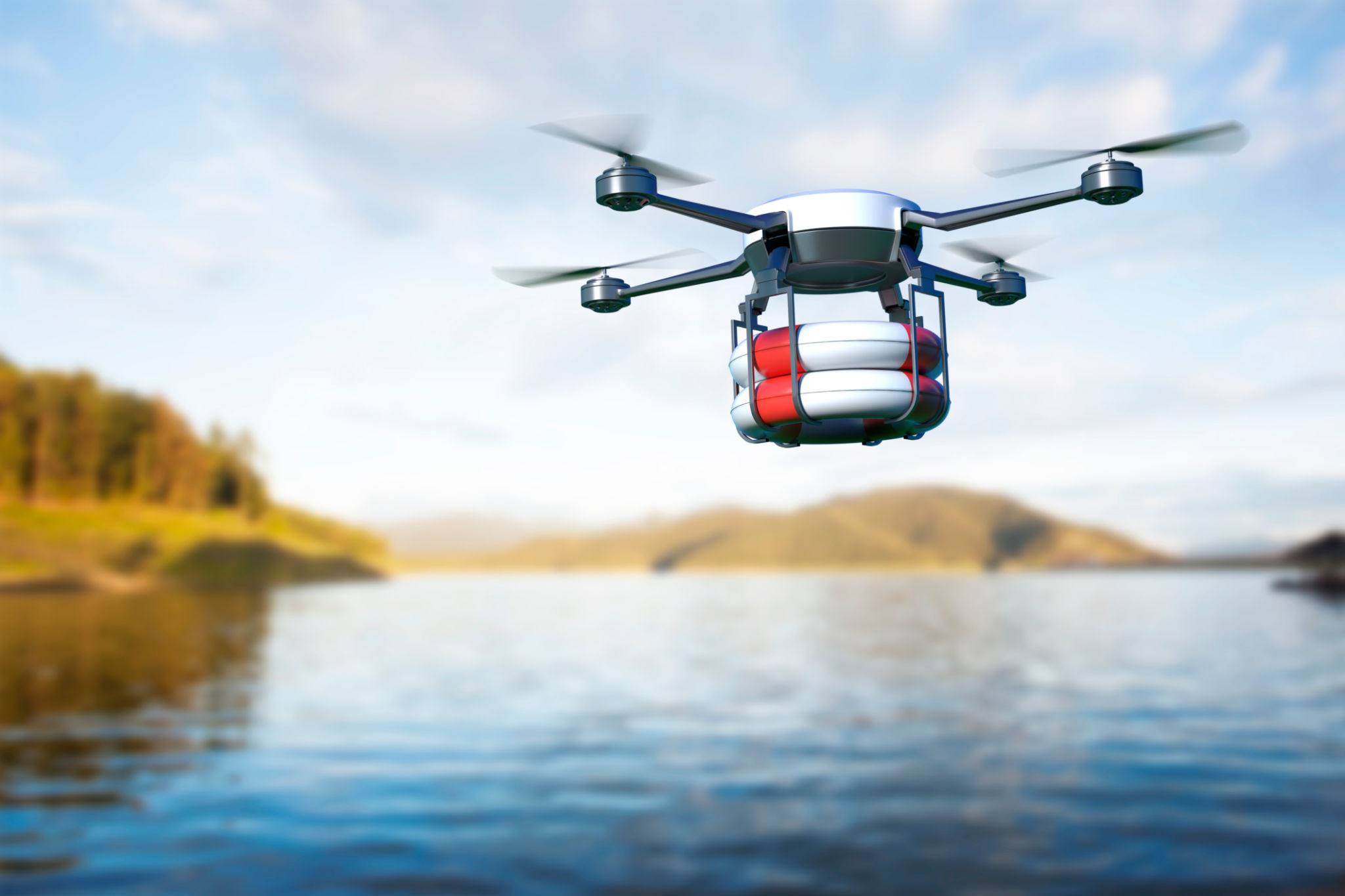 marine safety drones