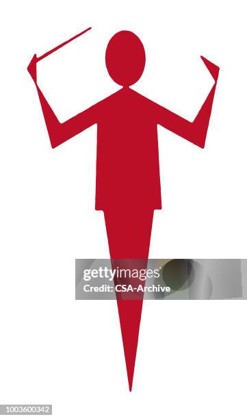 trucker-jacke - dirigent stock-grafiken, -clipart, -cartoons und -symbole