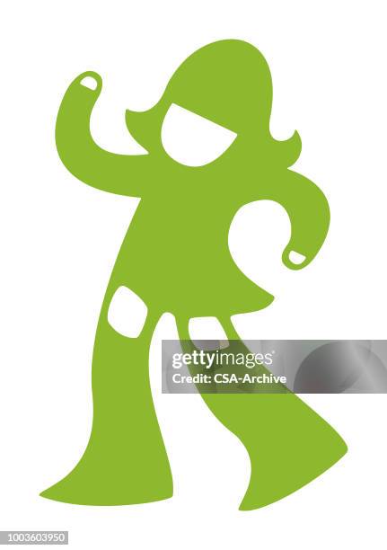 girl dancing - kid dancing stock illustrations