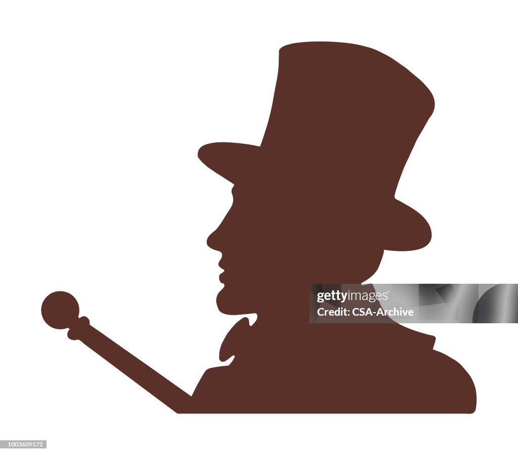 Man wearing Top Hat