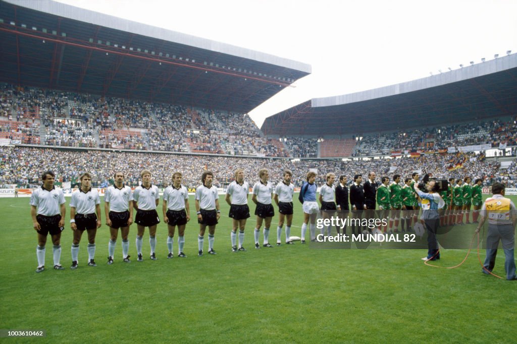 Match Algérie-RFA pendant le Mondial 82