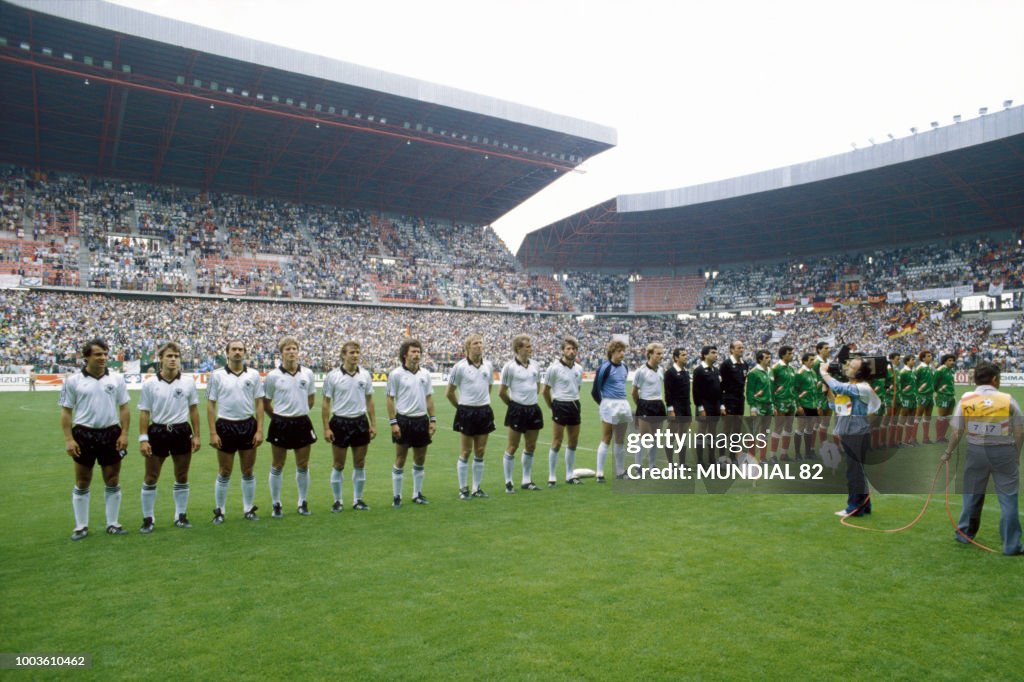 Match Algérie-RFA pendant le Mondial 82