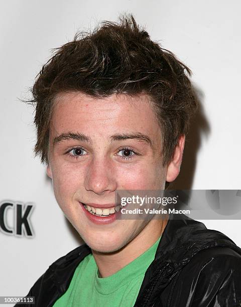 Actor Sterling Beaumon arrives at the "Lost" Series Finale Party hosted by Michael Purcell at the Orpheum Theatre on May 23, 2010 in Los Angeles,...