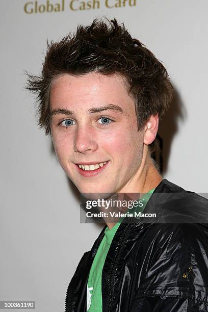 Actor Sterling Beaumon arrives at the "Lost" Series Finale Party hosted by Michael Purcell at the Orpheum Theatre on May 23, 2010 in Los Angeles,...