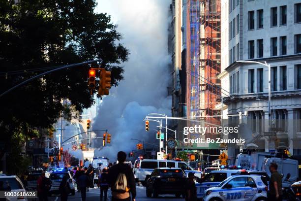 Pipe Exploding Steam Steam Pipe Explosion Photos and Premium High Res Pictures - Getty Images
